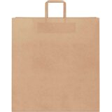vidaXL Papirnate vrečke 250 kosov z ročaji rjave barve 45x17x48 cm | Shoptok.si