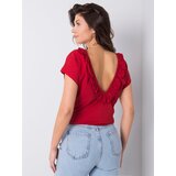 FANCY Blouse-FA-BZ-6299.01P-burgundy | Shoptok.si