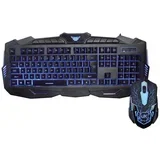 Tastatura + miš, gaming set - CXL-KG250 Kit Gaming