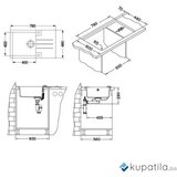  Sudoper Rock 130 bijeli Alveus | Eponuda.ba