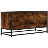 vidaXL TV ormarić boja dimljenog hrasta 80x34,5x40 cm konstruirano | shoptok.hr