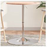 vidaXL Barska miza Ø60x89,5 cm trdna bukovina | Shoptok.si