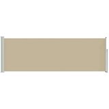  Zložljivo stransko senčilo Bež 300 x 100 cm Poliester, (5000247874) | Shoptok.si