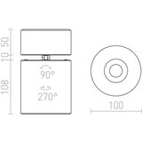 Red Design Rendl - R12839 - LED spot svetiljka CONDU LED/20W/230V bela | Eponuda.com