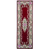 Flair Rugs crveni vuneni tepih Aubusson, 67 x 210 cm Cijene