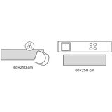 Asiatic Carpets Zelena/bež ručno rađena staza 67x240 cm Heriz Ornate – | shoptok.hr