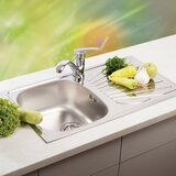 Metalac inox usadni sudoper Luna Flex 1D Ø90 | shoptok.hr