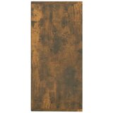  Komoda boja dimljenog hrasta 88x30x65 cm od konstruiranog drva | shoptok.hr