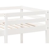  Okvir kreveta na kat bez madraca bijeli 90x190 cm od borovine | shoptok.hr