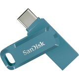 San Disk 64GB Ultra Dual Drive Go USB-C/A 3.2 USB ključ (moder) | Shoptok.si