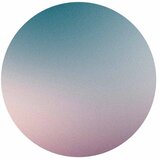  Okrugla fototapeta - Nostalgic gradient – gradient composition in muted colours 230x230 | shoptok.hr