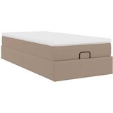  Okvir kreveta s madracem cappuccina 90x190cm umjetna koža | shoptok.hr