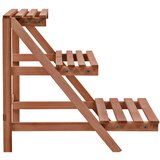 Furnova Stojalo za rastline 3-delno iz cedrovine 48x45x40 cm, (21920277) | Shoptok.si