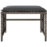  4-dijelni set vrtnih sofa s jastucima sivi od poliratana staklo | shoptok.hr