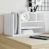  Organizator za stol bijeli 44,5 x 24 x 25 cm konstruirano drvo | shoptok.hr