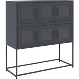 Maison Chic Komoda - Predalnik antracitna 100,5x39x107 cm hladno valjano jeklo, (21718641) Cene