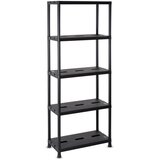 Universal PRO 73-5 plastična polica – črna | Shoptok.si