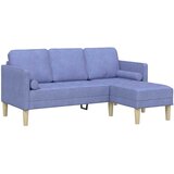  Set sofe s jastukom Traper plava Poliester | shoptok.hr
