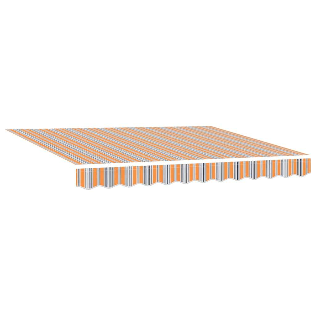  Skrovita tenda Šareni 350 x 250 cm Poliester i metal | shoptok.hr