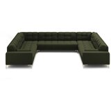 Cosmopolitan Design Zelena kutna garnitura (u obliku slova "U") Bali – Cijene