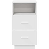 vidaXL Noćni ormarići 2 kom s 2 ladice bijeli 36x36x68 cm | shoptok.hr