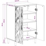  Ormar za cipele DELFT 59,5 x 39,5 x 90 cm Konstruirano drvo | shoptok.hr
