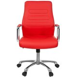 MID.YOU Vrtljiv Stol Tewa, Rdeča | Shoptok.si