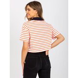FANCY Blouse-FA-BZ-7785.91P-orange | Shoptok.si