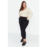 Trendyol Krive crne utkane pantalone | ePonuda.com