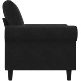  Fotelja crna 60 cm baršunasta | Eponuda.com