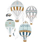 Dekornik set od 4 zidne naljepnice Ballons | shoptok.hr
