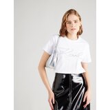 Karl Lagerfeld rhinestone logo t-shirt Bijela | shoptok.hr