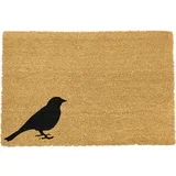 Predpražnik iz naravnih kokosovih vlaken Bird, 40 x 60 cm
