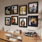 EMFOGOO 2x okvir za vinilne plošče 12 × 12", črn | Shoptok.si