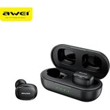 Awei T13 Pro TWS bežične Bluetooth slušalice – IPX6, do 30 h rada, crne | shoptok.hr