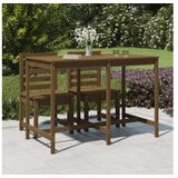  Vrtni stol boja meda 159 5 x 82 5 x 110 cm od masivne borovine | shoptok.hr