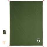  Piknik odeja z zatiči zelena 205x155 cm | Shoptok.si