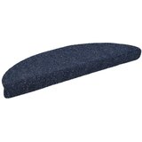  Prostirke za stepenice samoljepljive 30 kom 56x17x3 cm plave poluokrugle | shoptok.hr