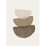 Venture Home poster Brush Strokes 30 × 40 cm, bež | shoptok.hr