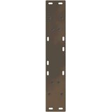  Noge za jedilno mizo v obliki črke V, 2 kosa, naravno jeklo, 50 x (72-73,3) cm, jeklo, (22124028) | Shoptok.si