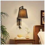  Brilagi - LED zidna lampa RAYA 1xE14/40W/230V + LED/3W crna | Eponuda.com