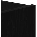 TV zidni ormar s LED svjetlima Crni hrast 100x35x31 cm | shoptok.hr
