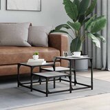  Stolić za kavu boja sivog hrasta 68x68x40 cm konstruirano drvo | Eponuda.ba