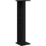  Stalak za biljke Crni Hrast 25 x 25 5 x 100 5 cm | shoptok.hr