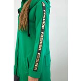 Kesi Sweatshirt with back zip light green | shoptok.hr
