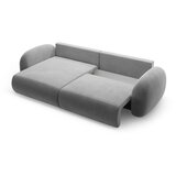 Cosmopolitan Design Tamno siva baršunasti sklopiva/s prostorom za odlaganje kutna garnitura Tonale – | shoptok.hr