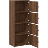 vidaXL Regal za knjige boja hrasta 40x24x102 cm od konstruiranog drva | shoptok.hr
