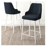 Hanah home Set barskih stolica Enox, 6 dijelova, antracit-crna | Eponuda.ba