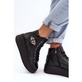 Boto Women's High Zip Sneakers Lemar Black Katerin | ePonuda.com