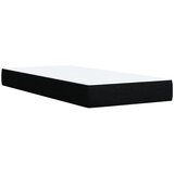  Krevet s oprugama i madracem crni 90x200 cm od tkanine | shoptok.hr
